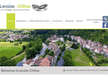 Tablet Screenshot of lavoute-chilhac.com